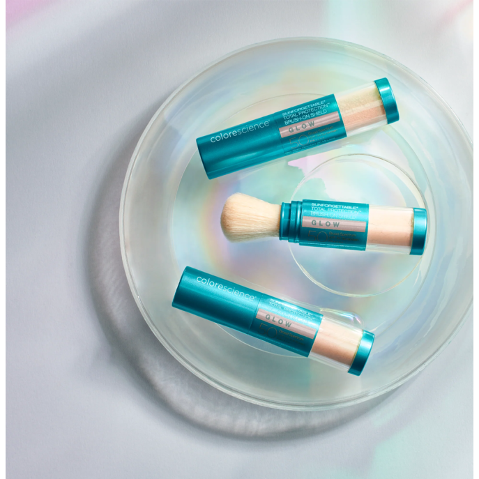 Colorescience Sunforgettable® Total Protection® Brush-On Shield Glow SPF30 4.3g (2 vnt.)
