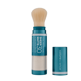 Colorescience Sunforgettable® Total Protection® Sheer Matte SPF30 Sunscreen Brush 4.3g (2 vnt.)