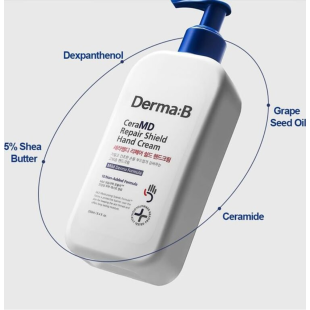 Derma B CeraMD Repair Shield Hand Cream 250ml