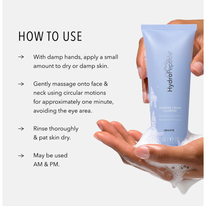 HydroPeptide Foaming Cream Cleanser 118ml