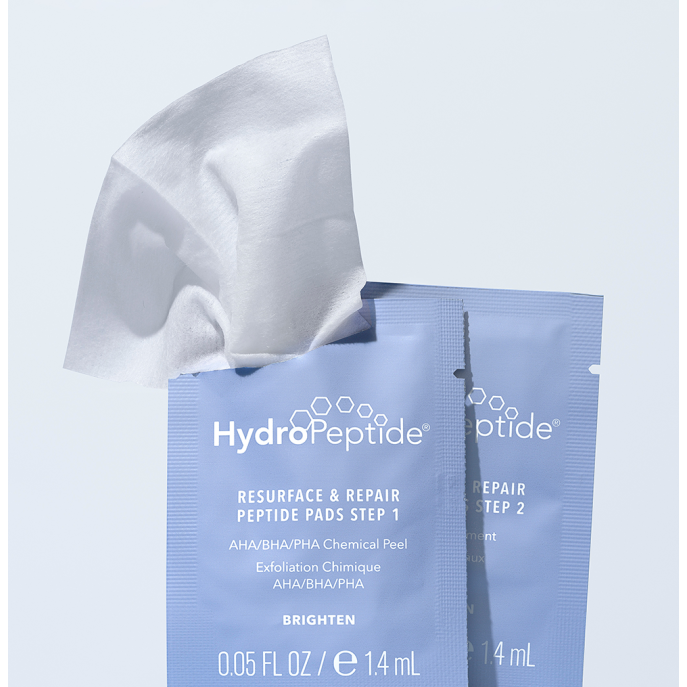 HydroPeptide Resurface & Repair Peptide Pads 30 vnt.