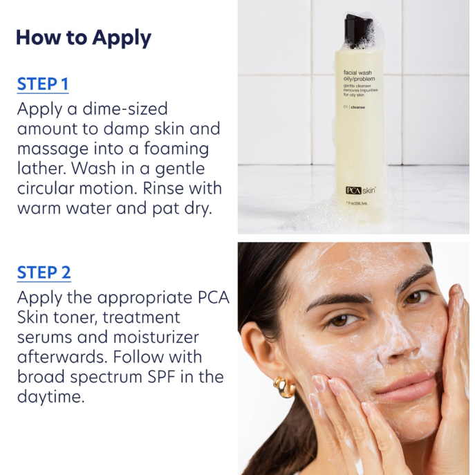 PCA Skin Facial Wash Oily/Problem 206.5ml