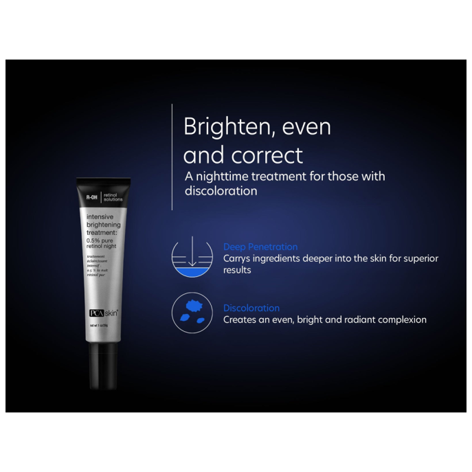 PCA Skin Intensive Brightening Treatment: 0.5% pure retinol 29g