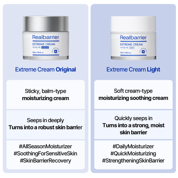 Real Barrier Extreme Cream Light 50ml