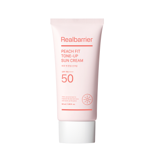 Real Barrier Peach Fit Tone-Up Sun Cream SPF 50+ 50ml