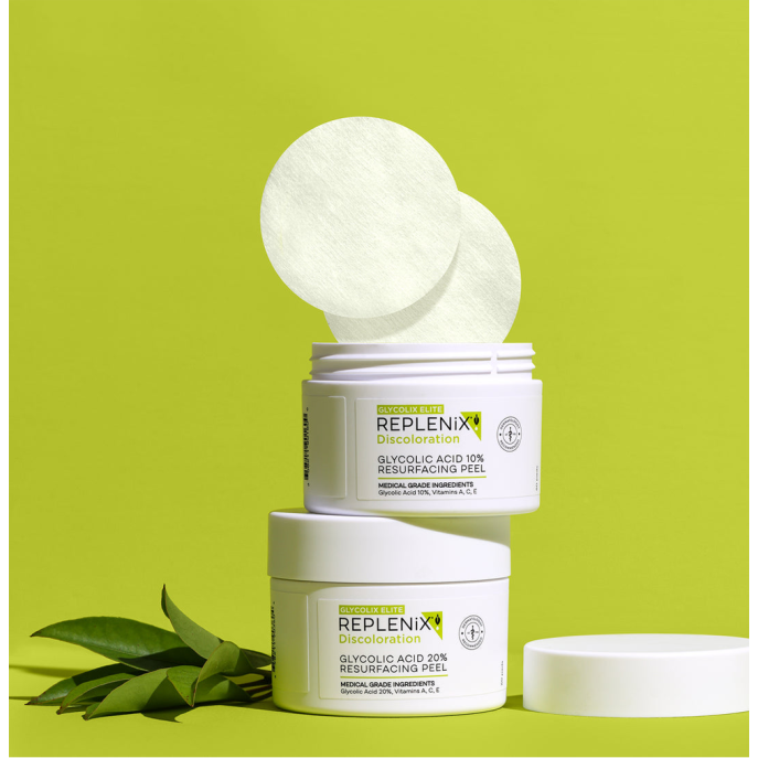 Replenix Glycolic Acid 20% Resurfacing Peel 60pads