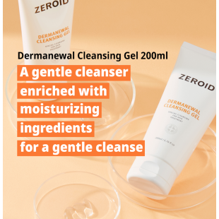 Zeroid Dermanewal Cleansing Gel 200ml
