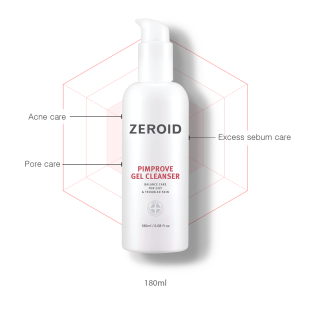 Zeroid Pimprove Gel Cleanser 180ml (2vnt)