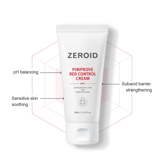 Zeroid Pimprove Red Control Cream 80ml (2 vnt.)