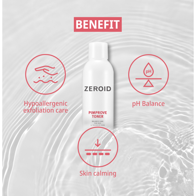 Zeroid Pimprove Toner 200ml